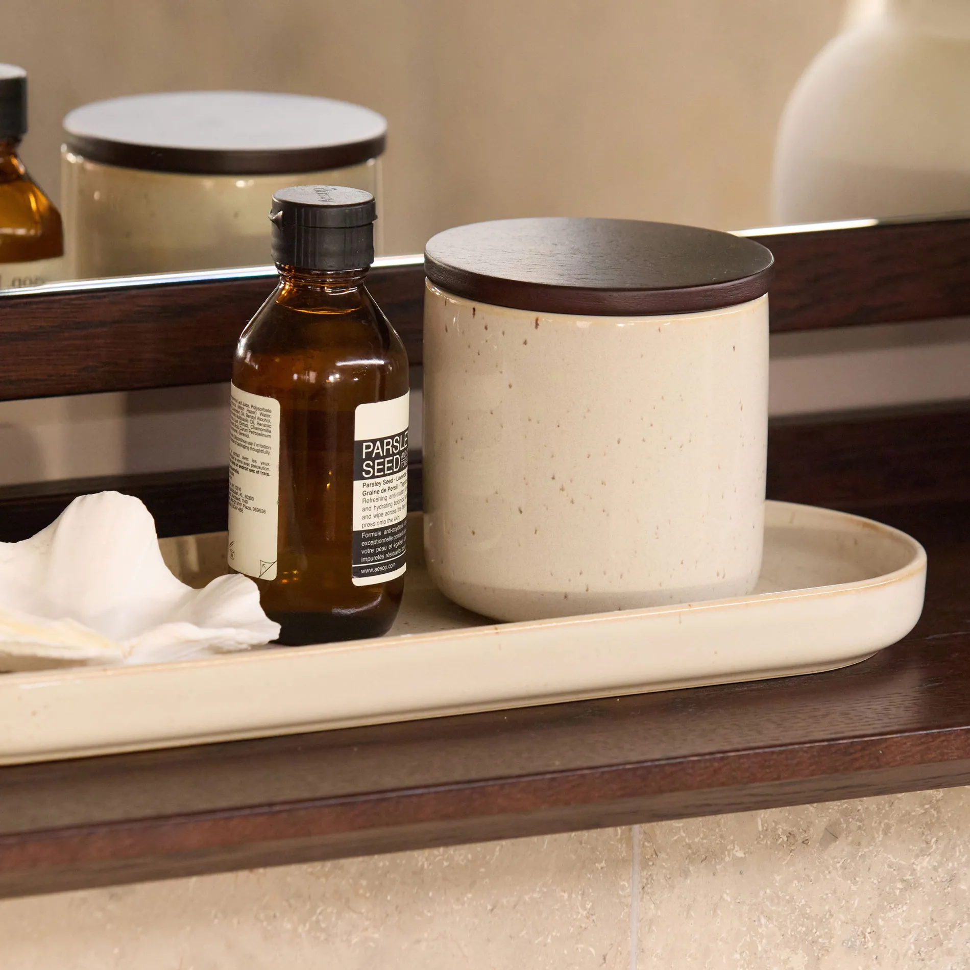 MÖVE Aufbewahrungsboxen-Aura Aufbewahrungsbox(creme)