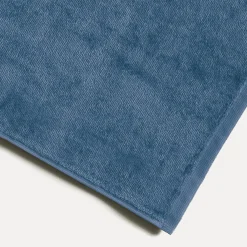 MÖVE Badvorleger-Bamboo Luxe Badematte 50X80 cm(steelblue)