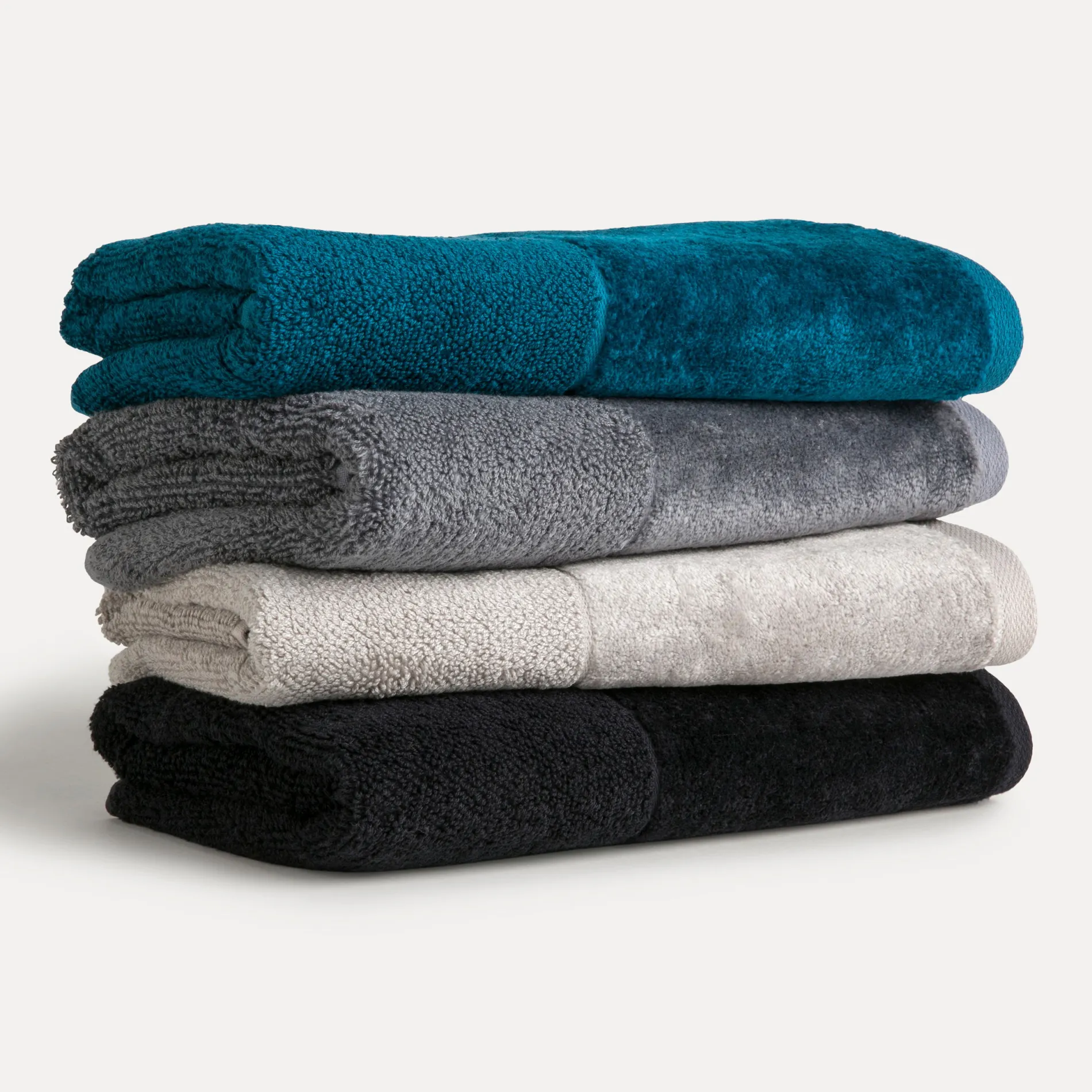 MÖVE Gästehandtücher|Kleine Handtücher-Bamboo Luxe Gästetuch 30X50 cm(black)