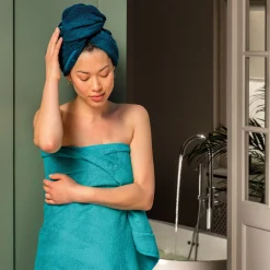 MÖVE Gästehandtücher|Kleine Handtücher-Bamboo Luxe Gästetuch 30X50 cm(deep lake)