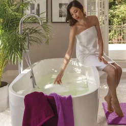 MÖVE Gästehandtücher|Kleine Handtücher-Bamboo Luxe Gästetuch 30X50 cm(iris)