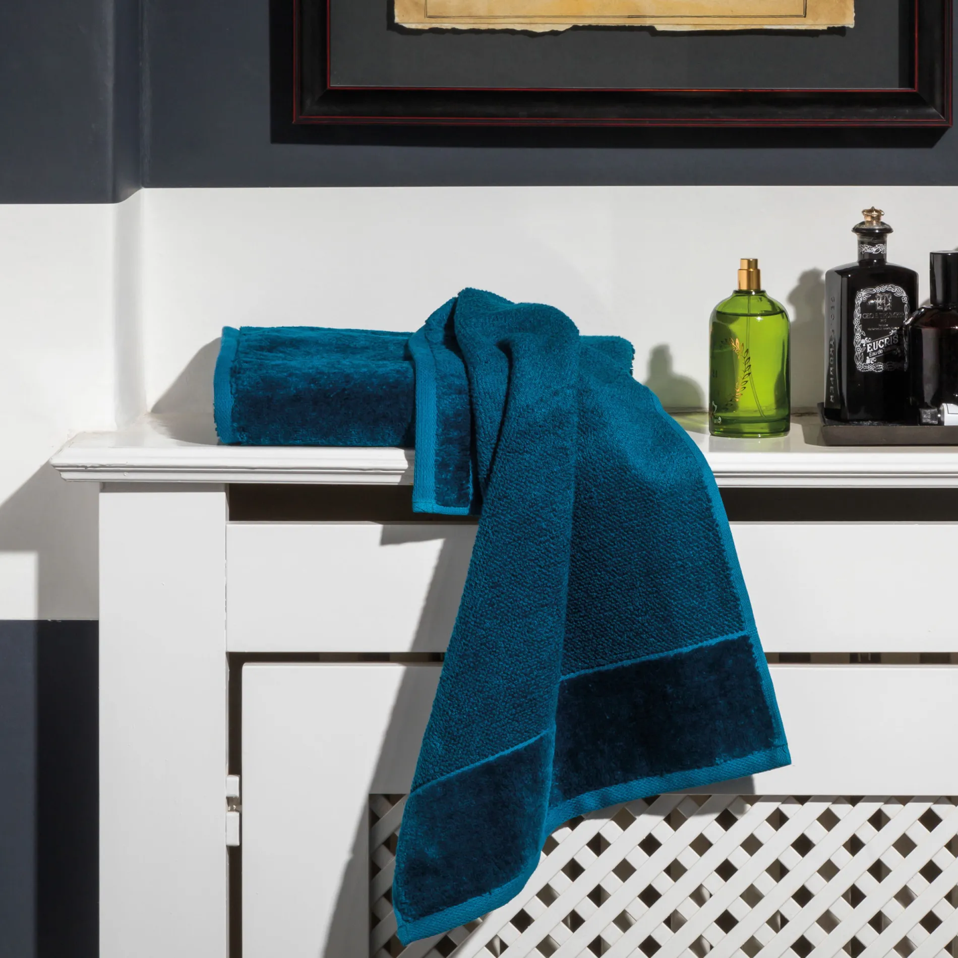 MÖVE Handtücher-Bamboo Luxe Handtuch 50X100 cm(steelblue)