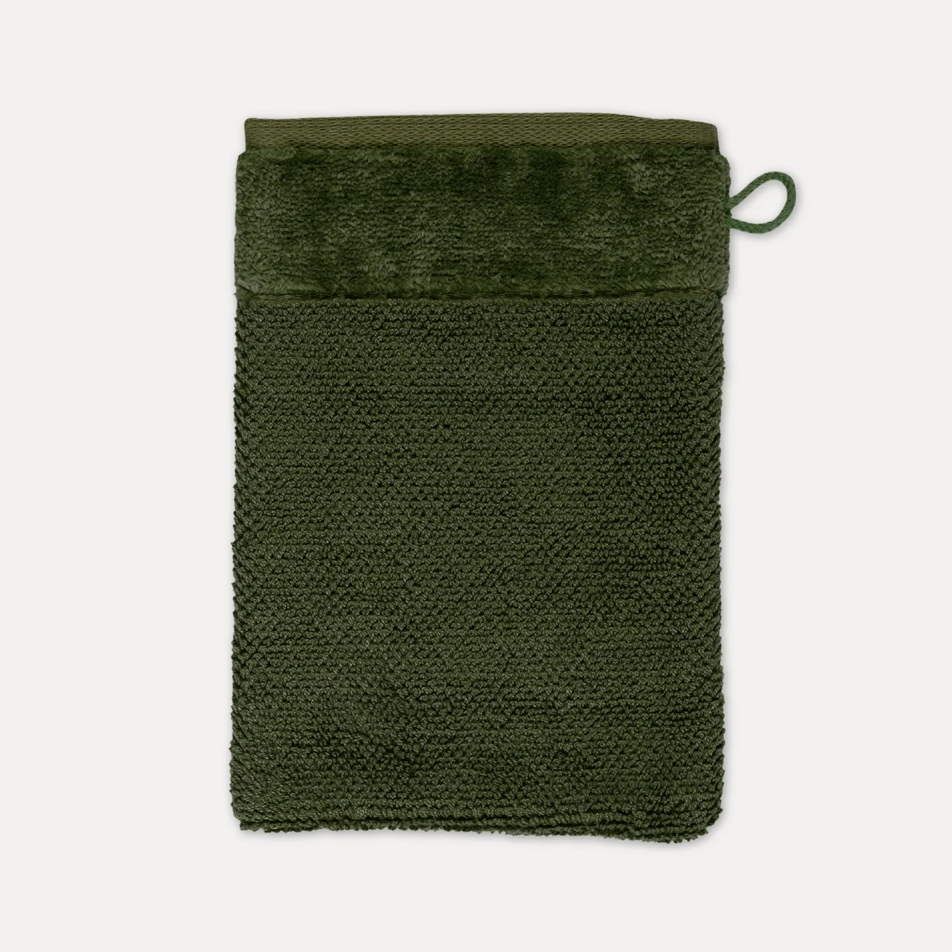 MÖVE Waschhandschuhe|Kleine Handtücher-Bamboo Luxe Waschhandschuh 20X15 cm(olive)