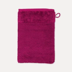 MÖVE Waschhandschuhe|Kleine Handtücher-Bamboo Luxe Waschhandschuh 20X15 cm(berry)