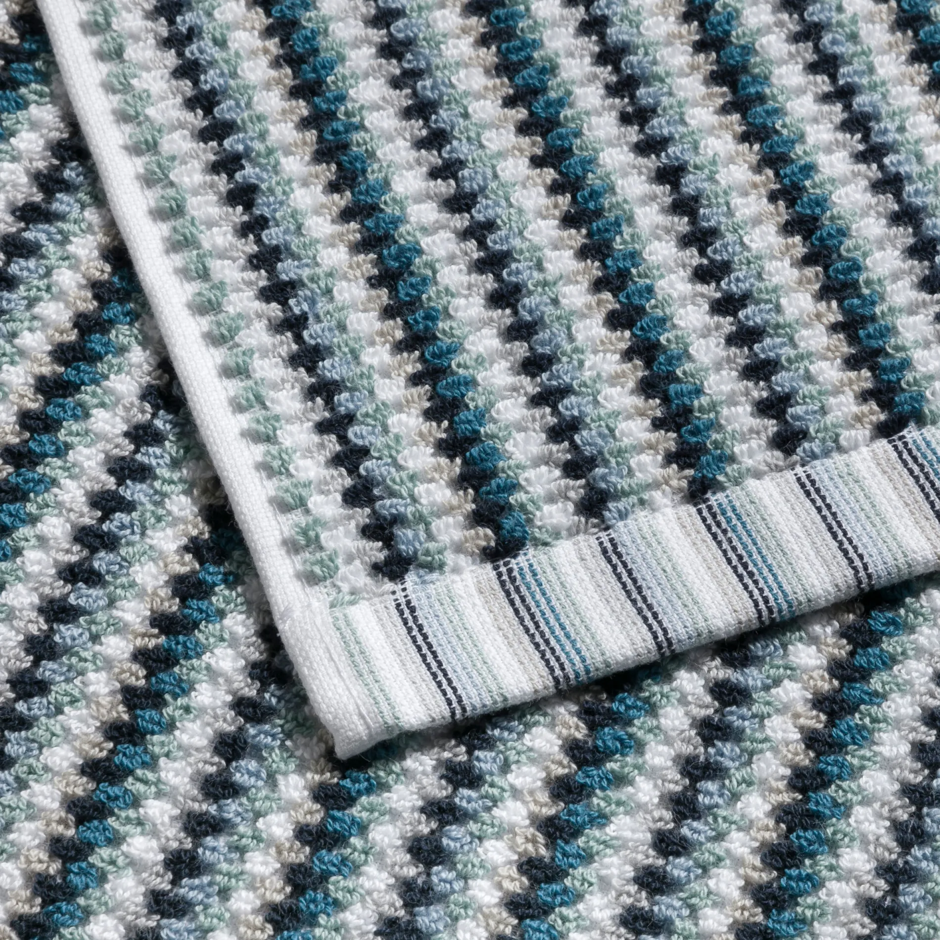 MÖVE Duschtücher-Bliss Duschtuch 67X140 cm(blue/green)