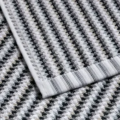 MÖVE Duschtücher-Bliss Duschtuch 67X140 cm(silver/black)