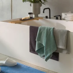 MÖVE Waschhandschuhe|Kleine Handtücher-Bliss Waschhandschuh 20X15 cm(steel blue)