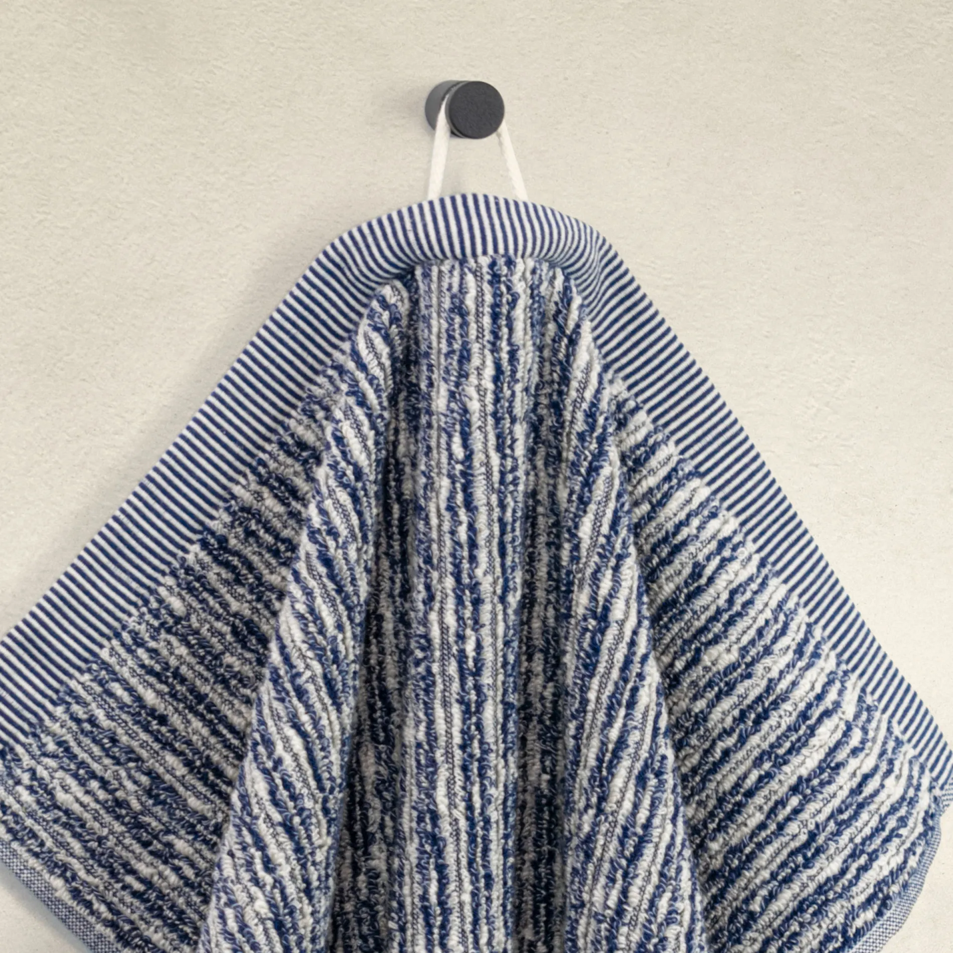 MÖVE Duschtücher-Brooklyn Duschtuch 80X150 cm(nature/deep sea)