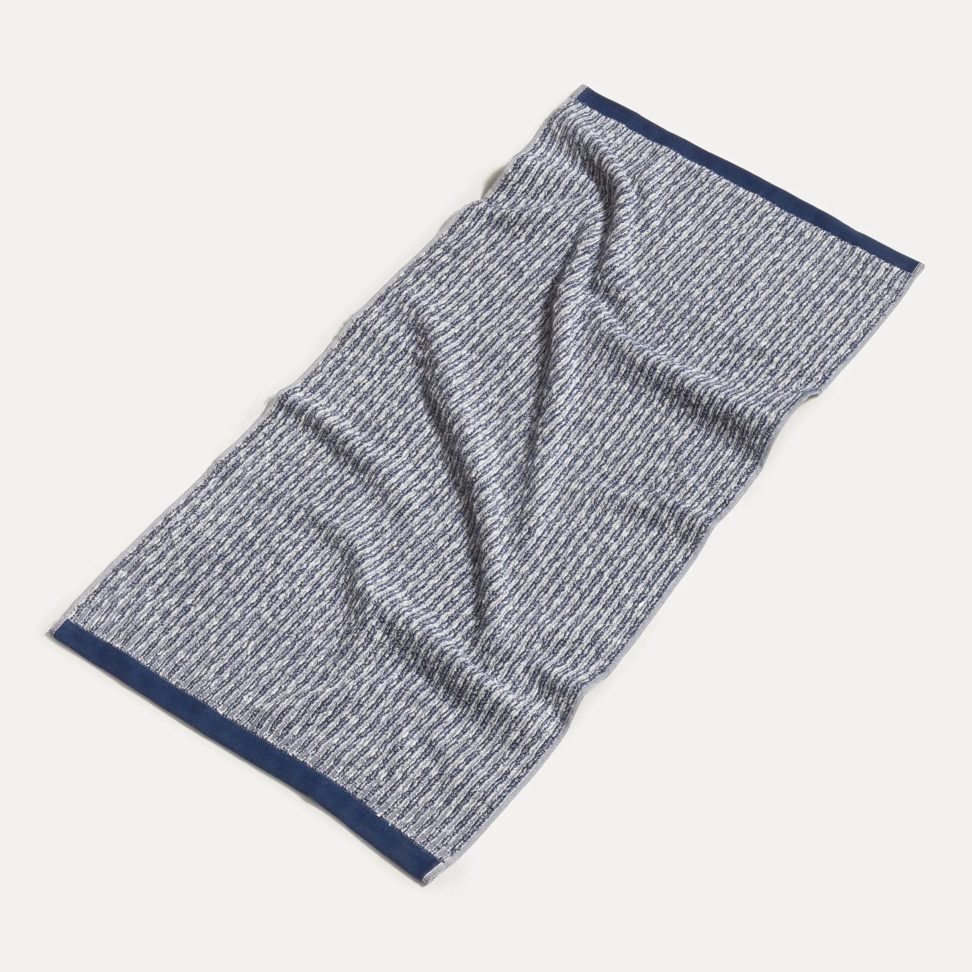 MÖVE Duschtücher-Brooklyn Duschtuch 80X150 cm(nature/deep sea)