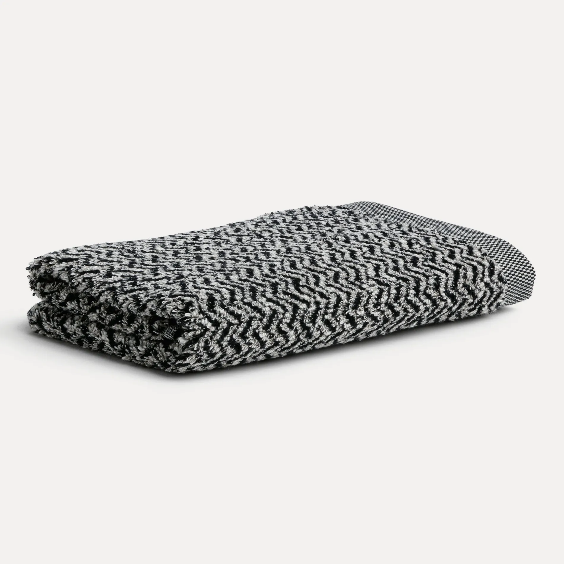 MÖVE Duschtücher-Brooklyn Duschtuch 80X150 cm(nature/black)