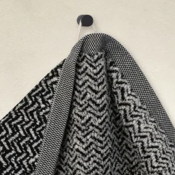 MÖVE Duschtücher-Brooklyn Duschtuch 80X150 cm(nature/black)