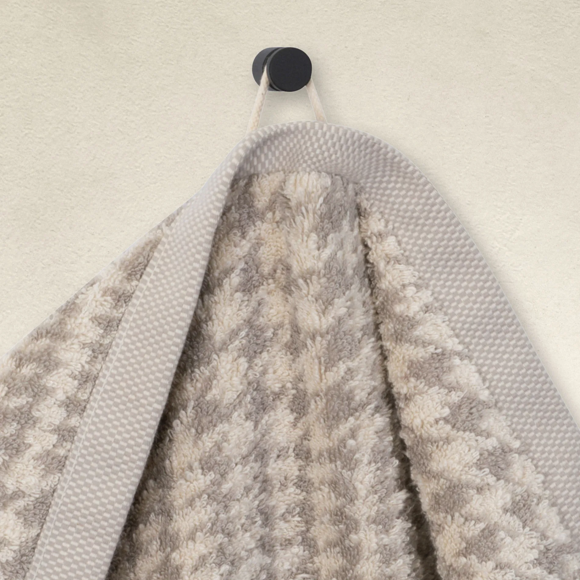 MÖVE Handtücher-Brooklyn Handtuch 50X100 cm(nature/cashmere)