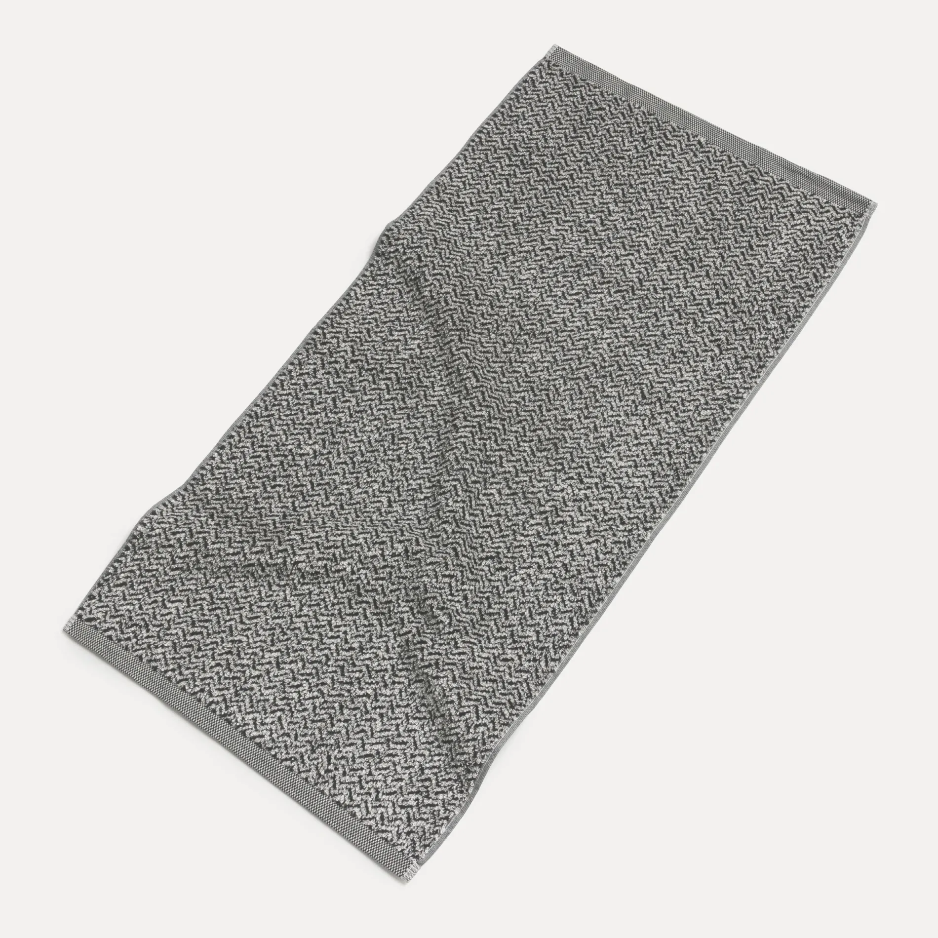 MÖVE Handtücher-Brooklyn Handtuch 50X100 cm(nature/black)