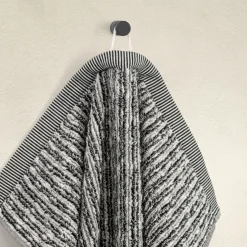 MÖVE Handtücher-Brooklyn Handtuch 50X100 cm(nature/black)