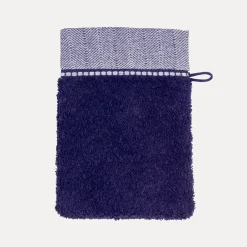 MÖVE Waschhandschuhe|Kleine Handtücher-Brooklyn Waschhandschuh 20X15 cm(deep sea)
