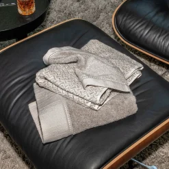 MÖVE Waschhandschuhe|Kleine Handtücher-Brooklyn Waschhandschuh 20X15 cm(black)