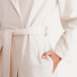 Damen MÖVE Damen|Mit Kapuze-Calm Essence Bademantel mit Kapuze beige(nature)