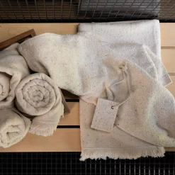 MÖVE Waschhandschuhe|Kleine Handtücher-Calm Essence Waschhandschuh 20X15 cm(nature)