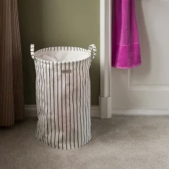 MÖVE Wäschekörbe-Cotton Wäschekorb(black/white)