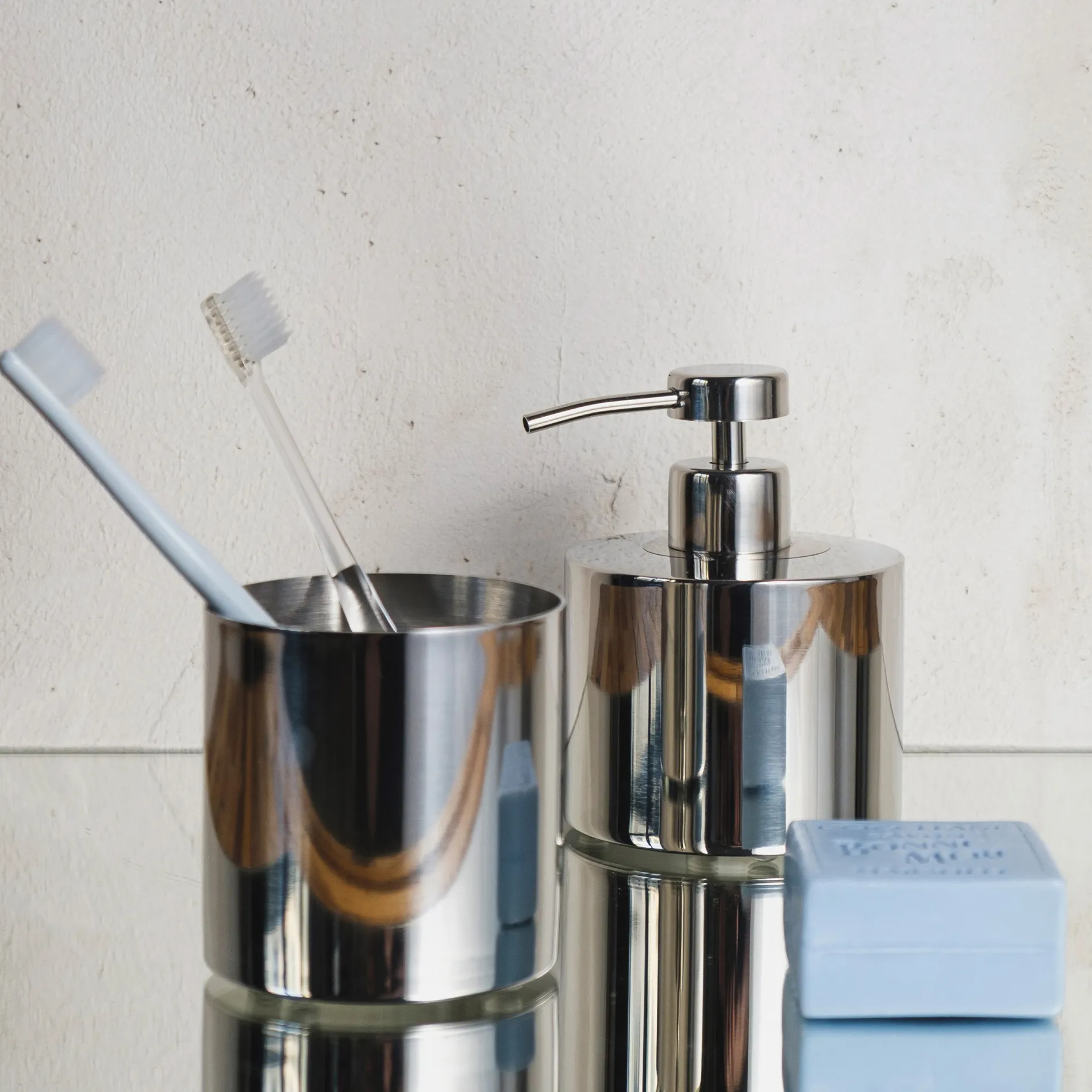 MÖVE Seifenspender & -Schalen-Deco Seifenspender(silver)