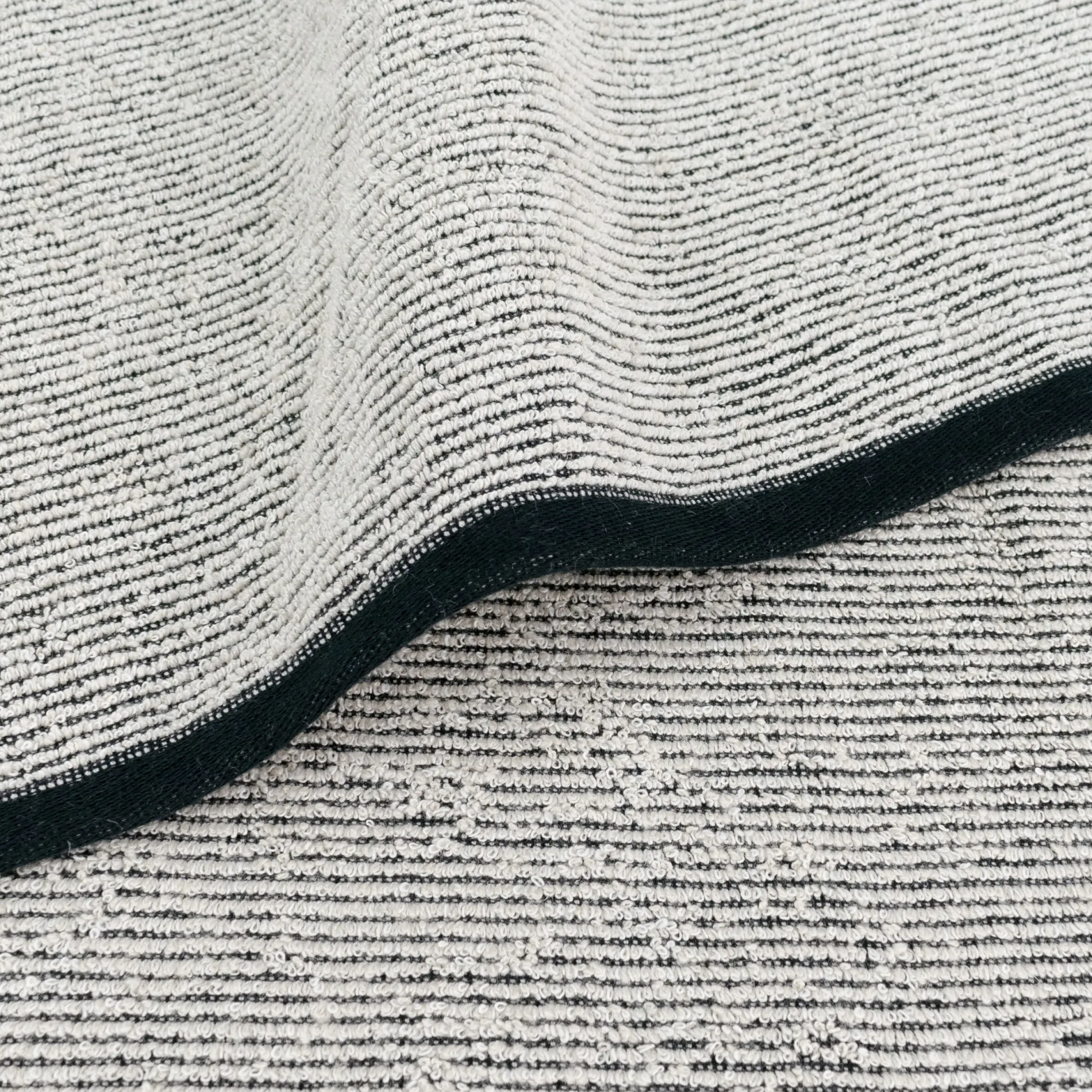 MÖVE Duschtücher-Eden Duschtuch 80X150 cm(nature/black)