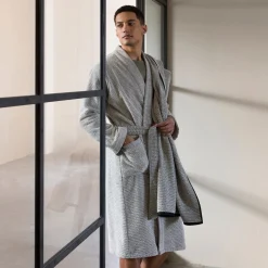 MÖVE Duschtücher-Eden Duschtuch 80X150 cm(nature/black)