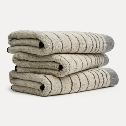 MÖVE Handtücher-Eden Handtuch 50X100 cm(nature/black)