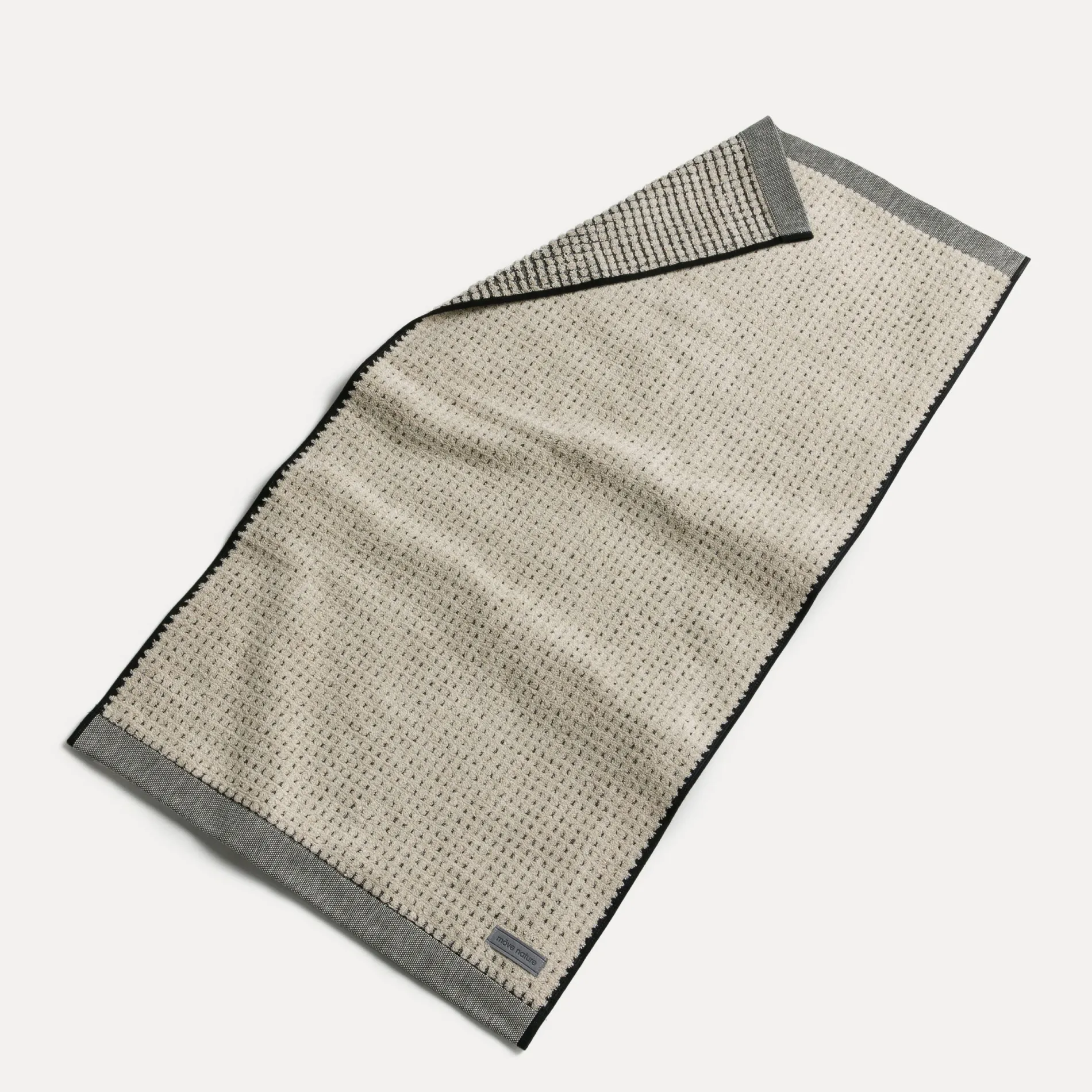 MÖVE Handtücher-Eden Handtuch 50X100 cm(nature/black)
