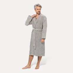 Damen MÖVE Damen|Herren-Eden Kimono schwarz(nature/black)