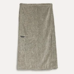 Damen MÖVE Damen|Saunabademäntel-Eden Sarong Gr. 40/48(nature/black)