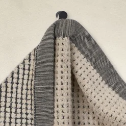 MÖVE Saunatücher-Eden Saunatuch 80X200 cm(nature/black)