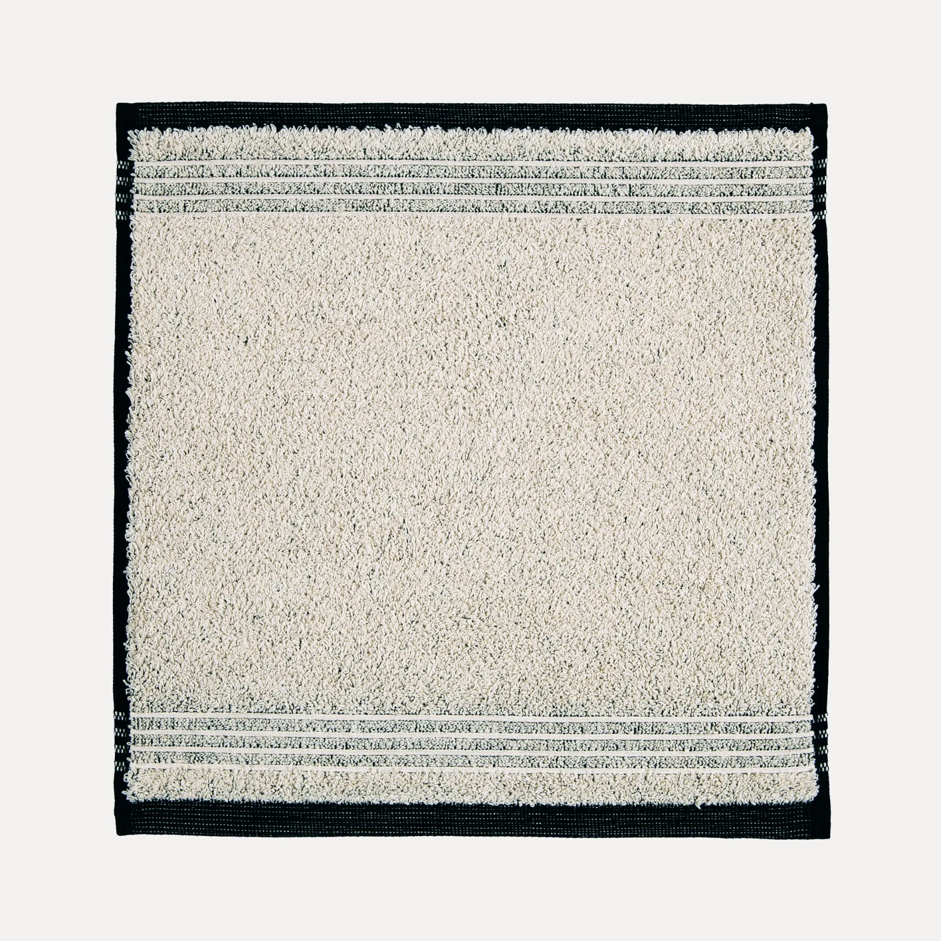 MÖVE Seiftücher|Kleine Handtücher-Eden Seiftuch 30X30 cm(nature/black)
