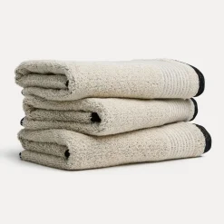 MÖVE Seiftücher|Kleine Handtücher-Eden Seiftuch 30X30 cm(nature/black)