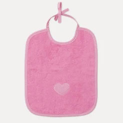 Kinder MÖVE Kinder-Hearts Lätzchen 29X34 cm(flamingo)