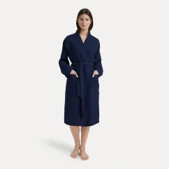 MÖVE Kimonos|Morgenmäntel-Homewear Kimono blau(deep sea)