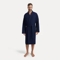 MÖVE Kimonos|Morgenmäntel-Homewear Kimono blau(deep sea)
