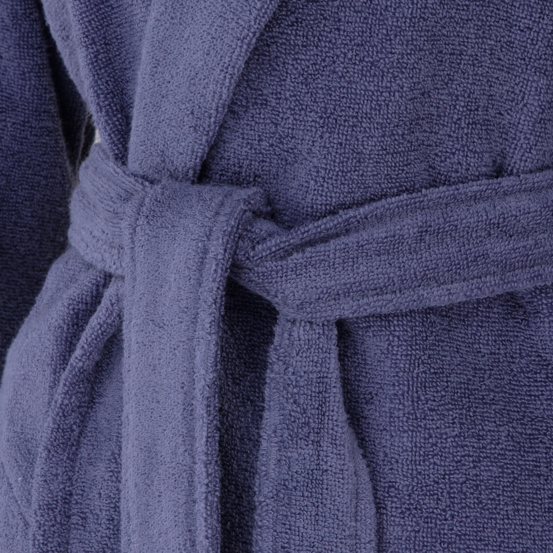 MÖVE Kurze Bademäntel|Damen-Homewear Schalkragenmantel lila(blueberry)