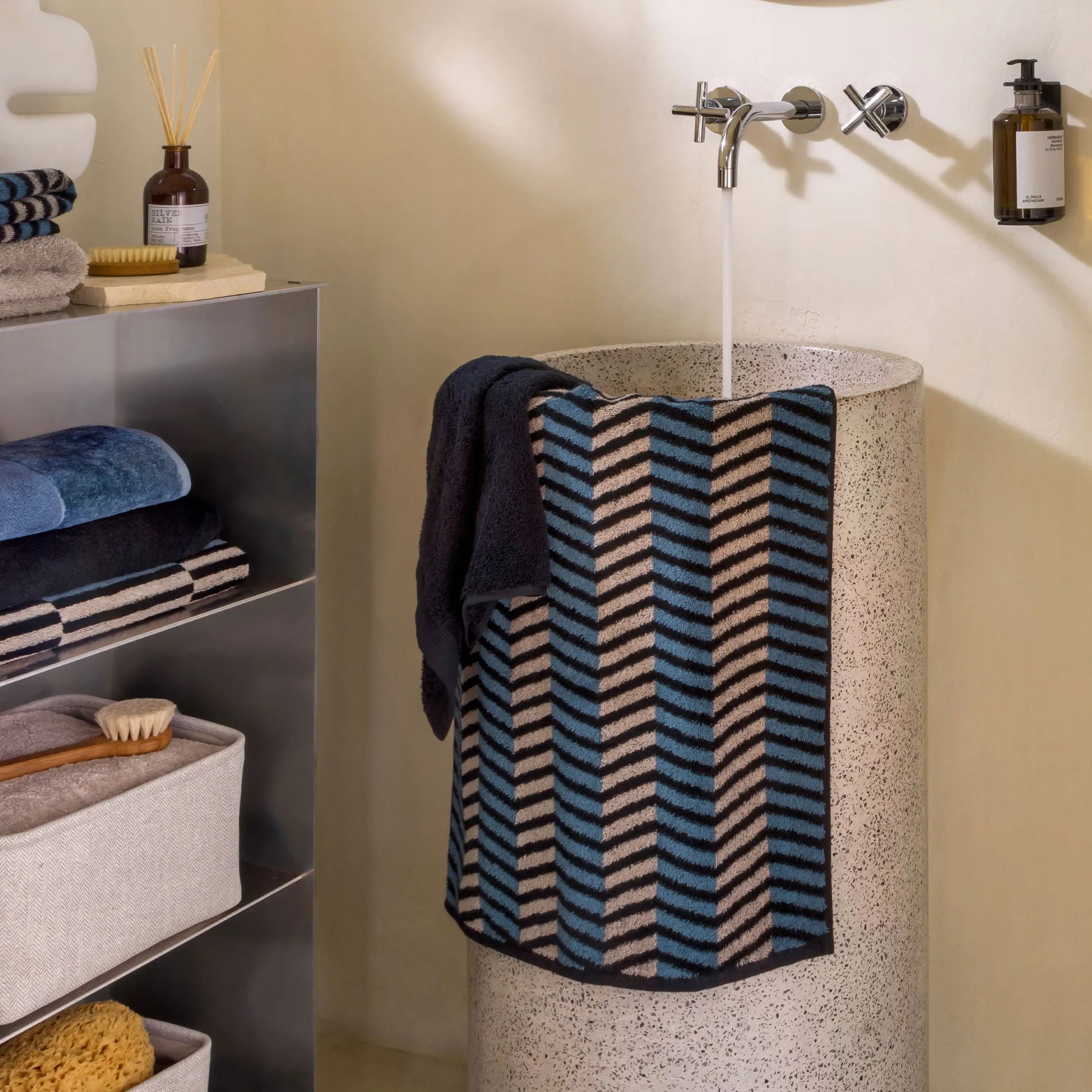 MÖVE Handtücher-Illusions Handtuch 50X100 cm(multicolor)