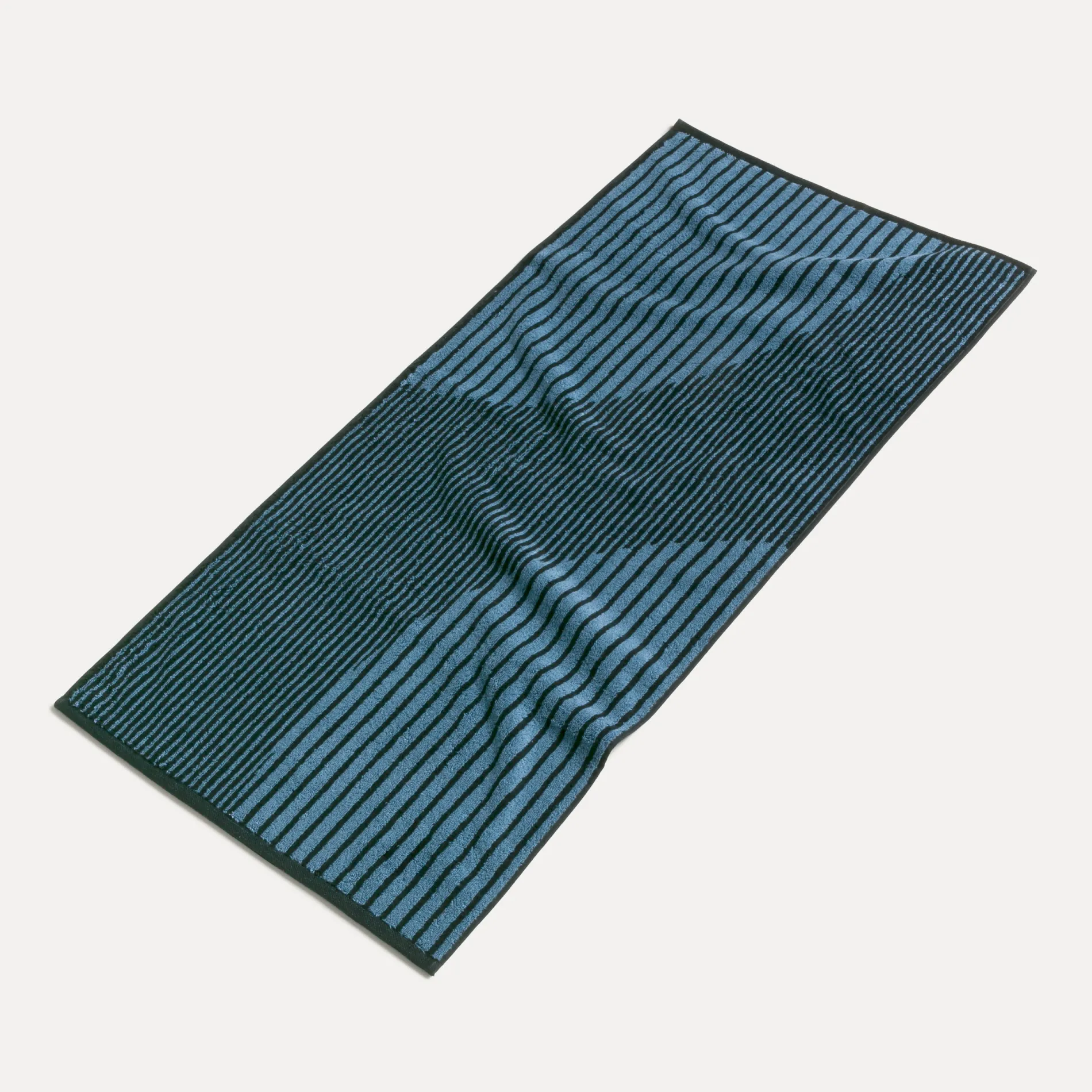 MÖVE Handtücher-Illusions Handtuch 50X100 cm(steelblue/black)