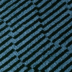 MÖVE Handtücher-Illusions Handtuch 50X100 cm(steelblue/black)