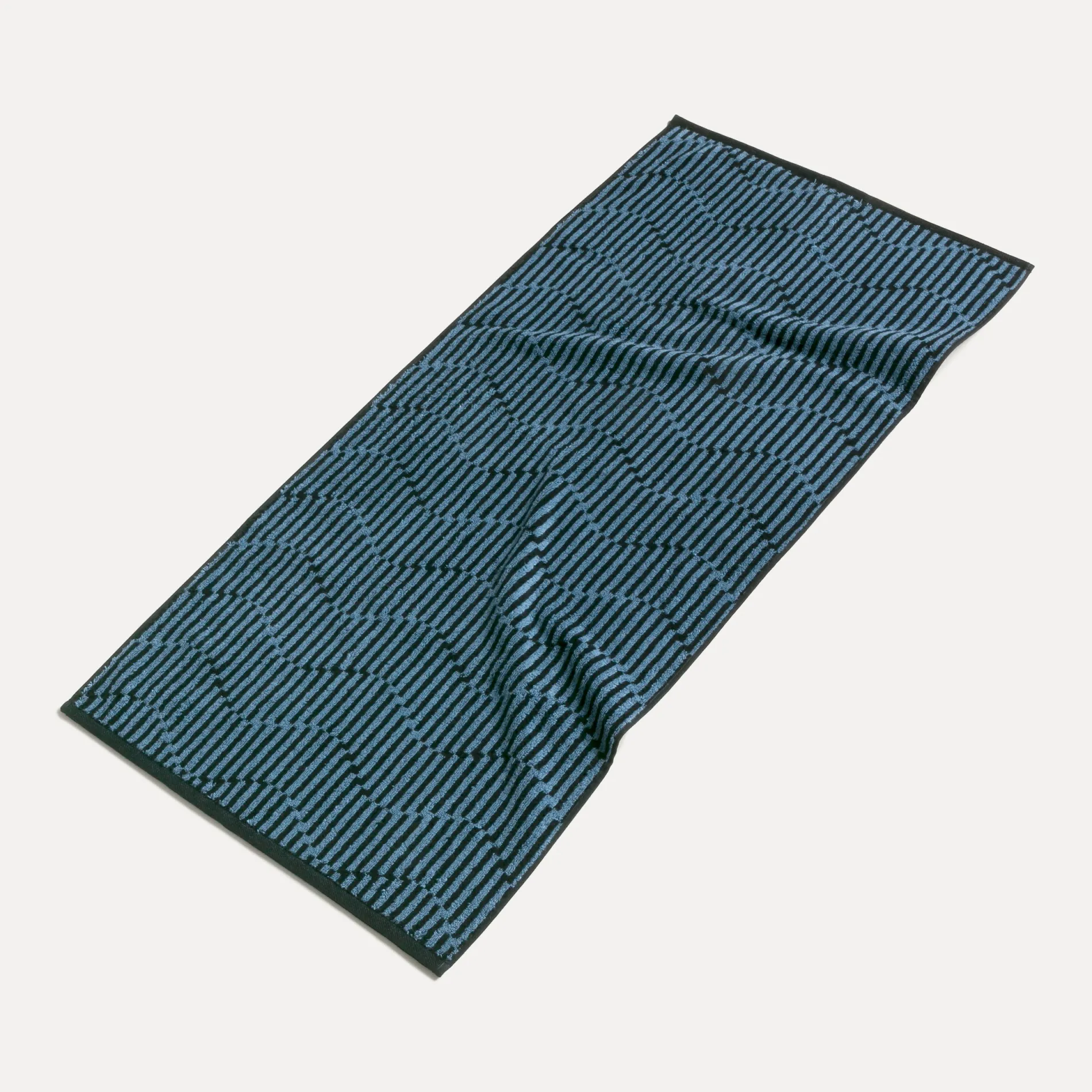 MÖVE Handtücher-Illusions Handtuch 50X100 cm(steelblue/black)