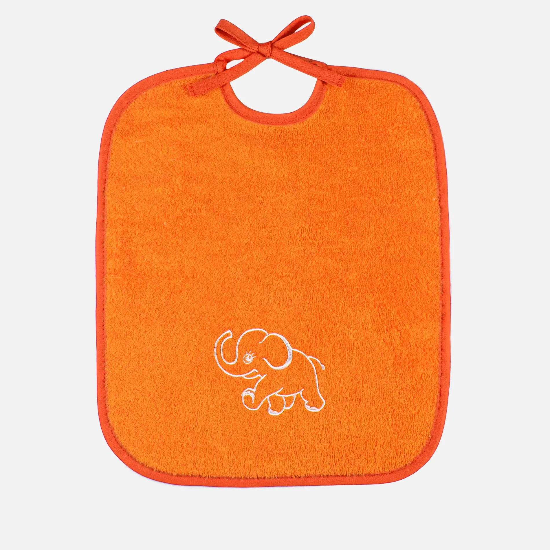 Kinder MÖVE Kinder-KIDS Lätzchen 29x34 cm(weiß / orange)