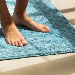 MÖVE Badteppiche-Loft Badematte 60x100 cm(china blue)
