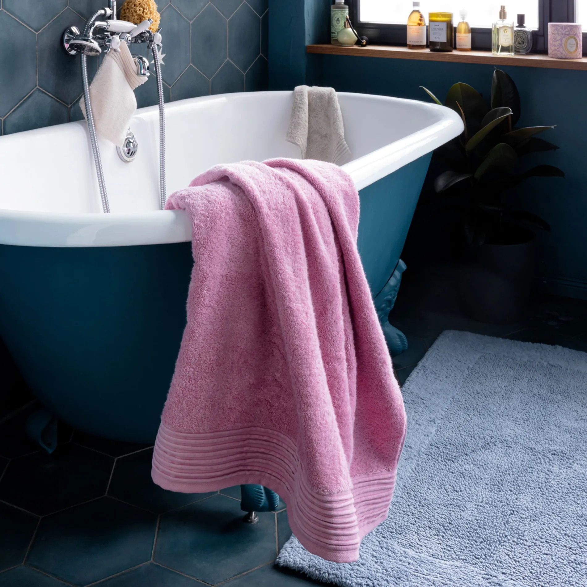 MÖVE Badteppiche-Loft Badematte 60x100 cm(moss)