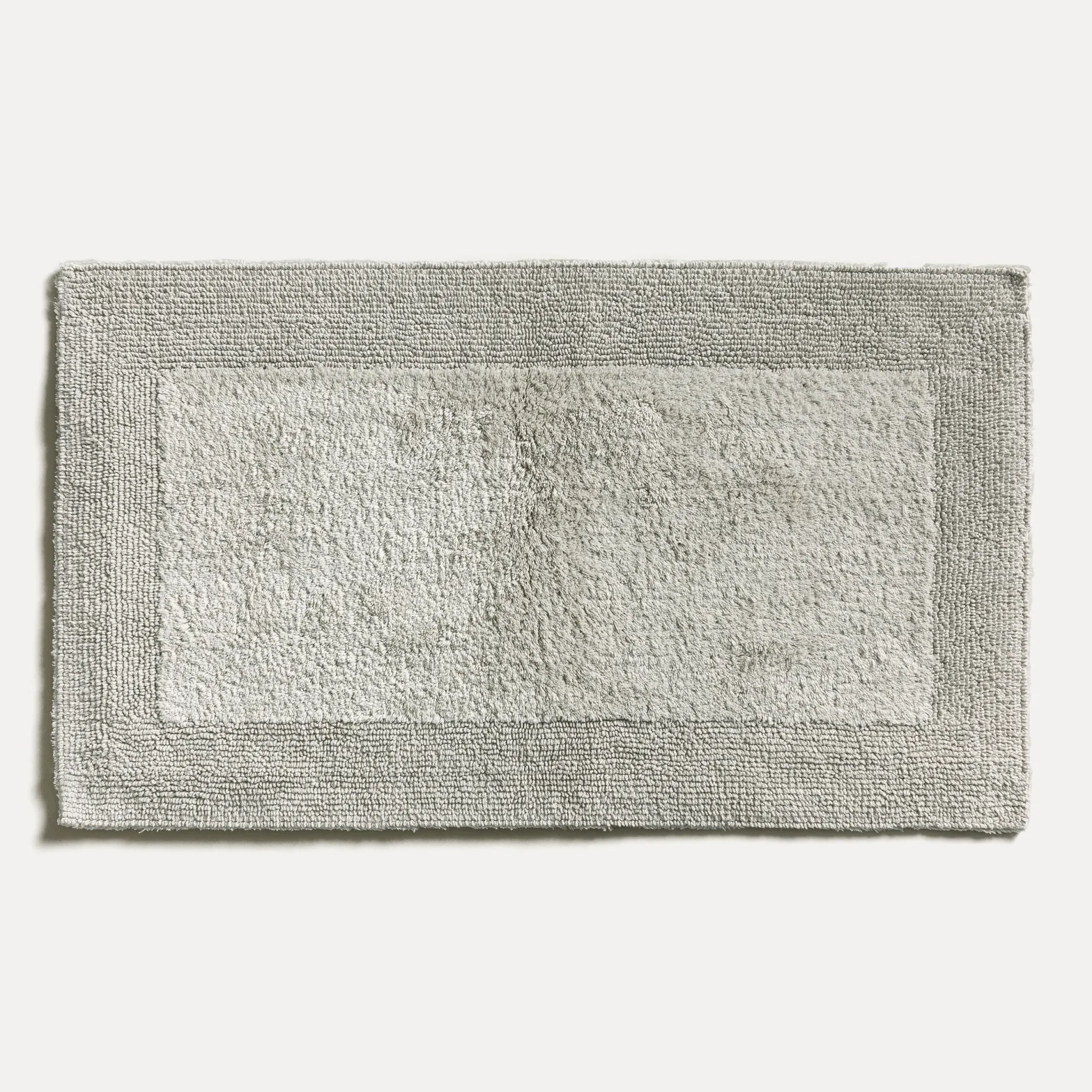 MÖVE Badteppiche-Loft Badematte 60x100 cm(silver grey)