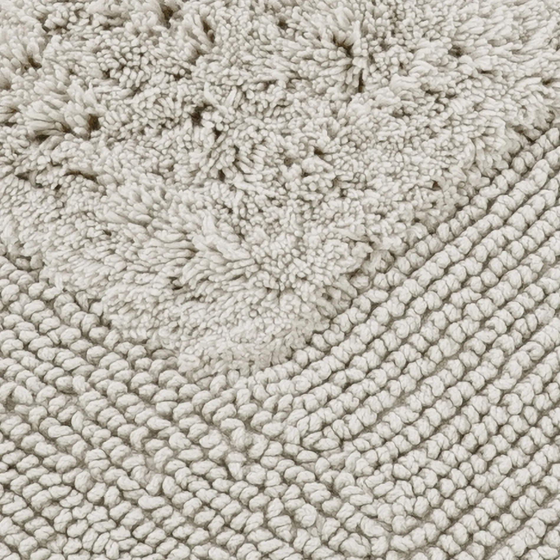 MÖVE Badteppiche-Loft Badematte 60x100 cm(silver grey)