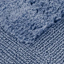 MÖVE Badteppiche-Loft Badematte 60x100 cm(steel blue)