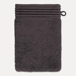 MÖVE Waschhandschuhe|Kleine Handtücher-Loft Waschhandschuh 20X15 cm(graphite)