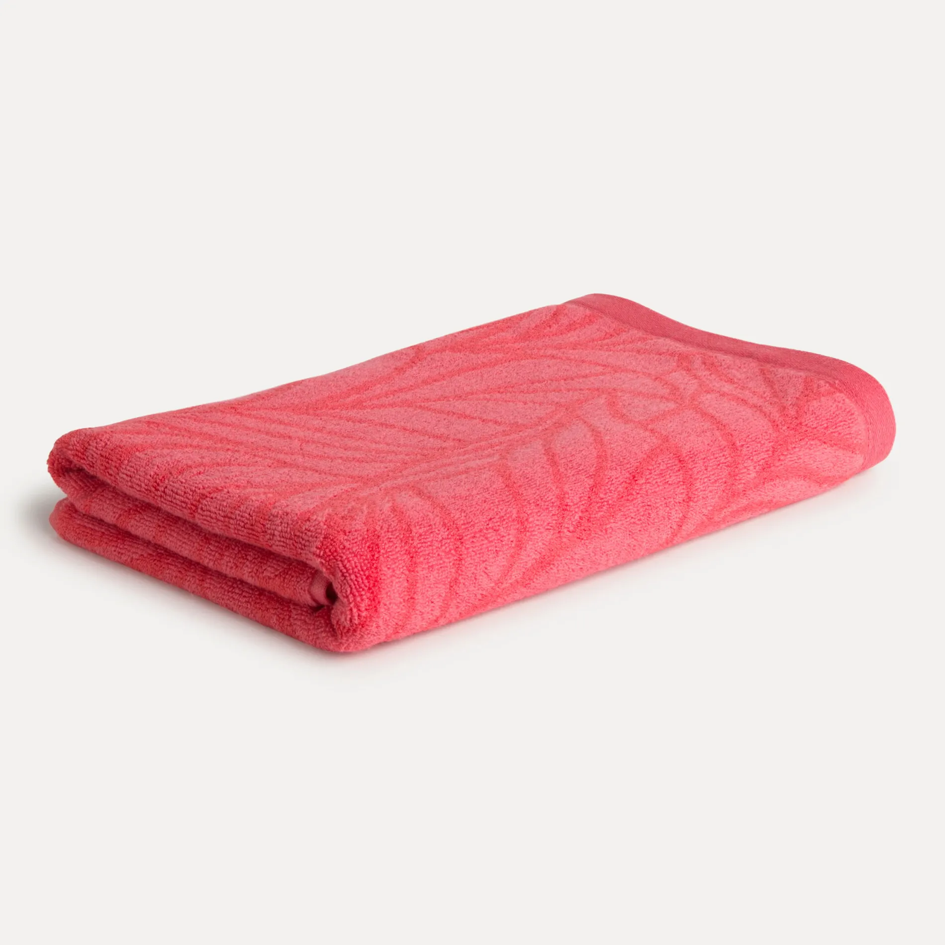 MÖVE Duschtücher-Monochrome Duschtuch 67X140 cm(coral)