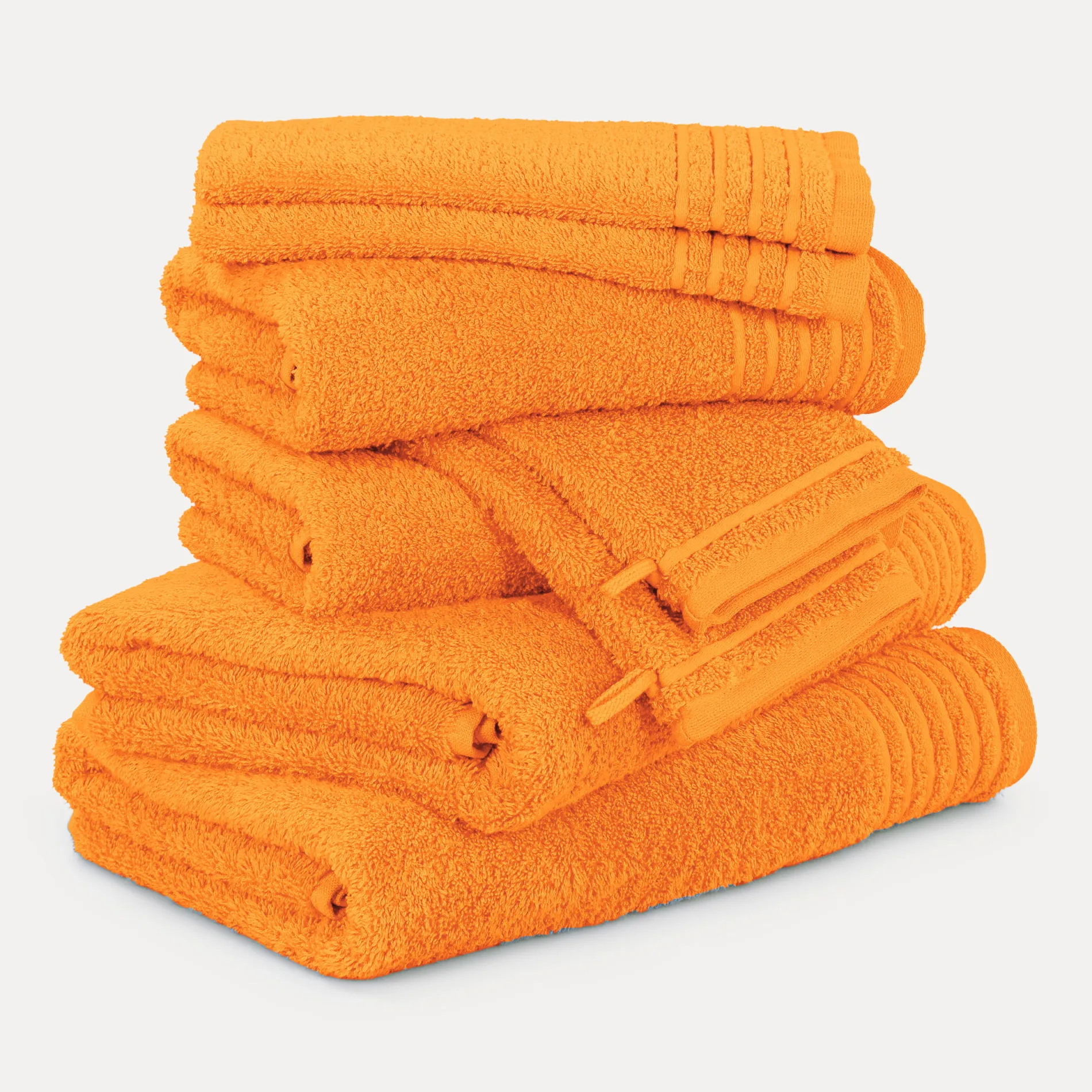MÖVE Handtuchsets-New Classic Handtuchset 8-TLG(orange)